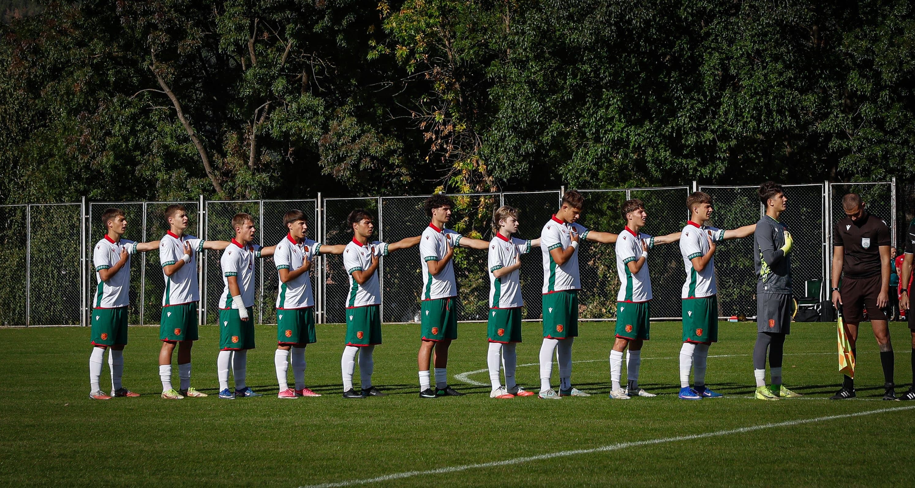 България U17 разгроми Малта с 4:0 в Правец