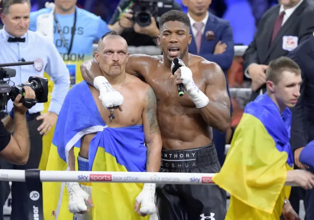 Олександър Усик ще помогне на Антъни Джошуа да победи Тайсън Фюри