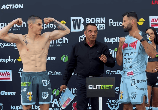 MAX FIGHT 66: Всички бойци преминаха успешно кантара в Бургас