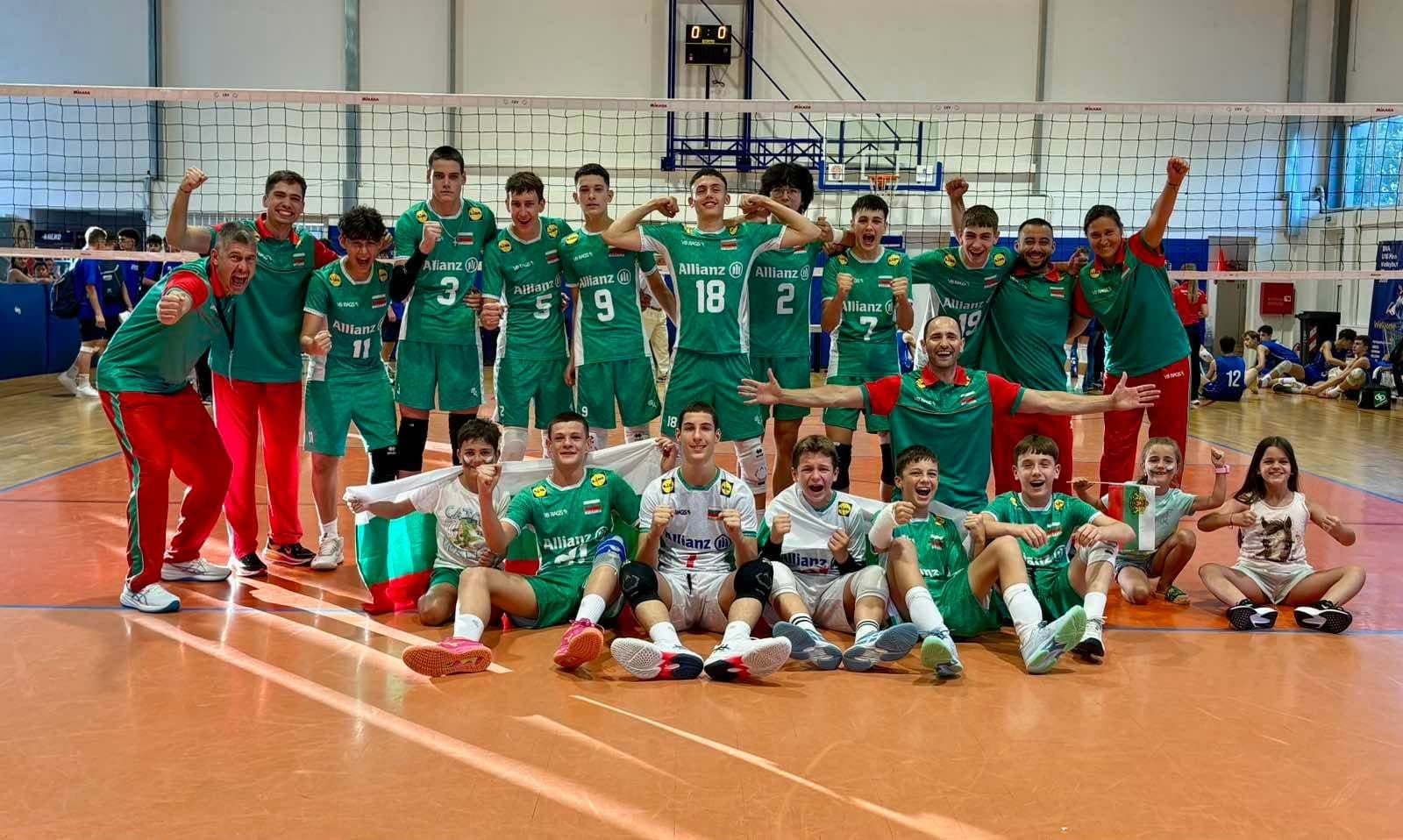 Трета поредна победа за България U16: Волейболистите ни надвиха и Сърбия на Балканиадата