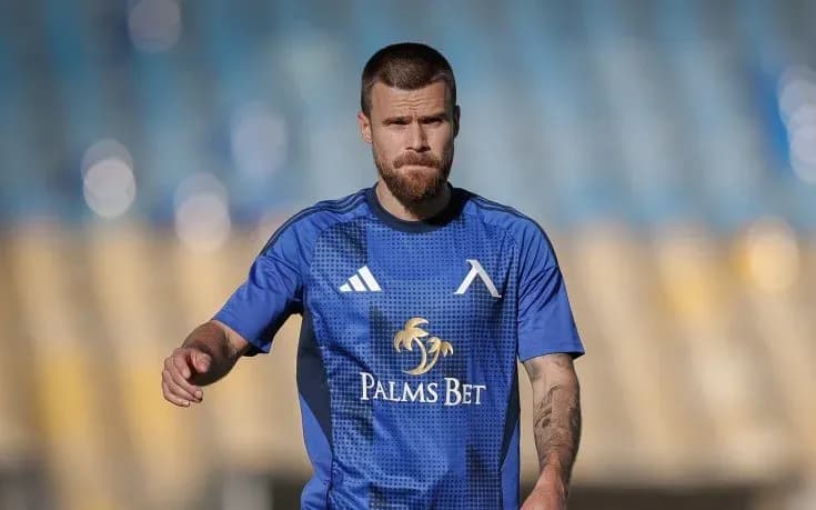 Радослав Кирилов с екипа на Левски