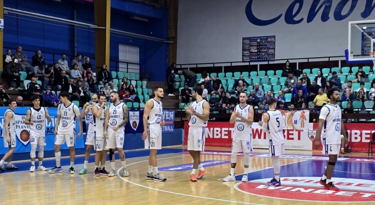 Спартак Плевен загуби от АЕЛ Лимасол в ENBL
