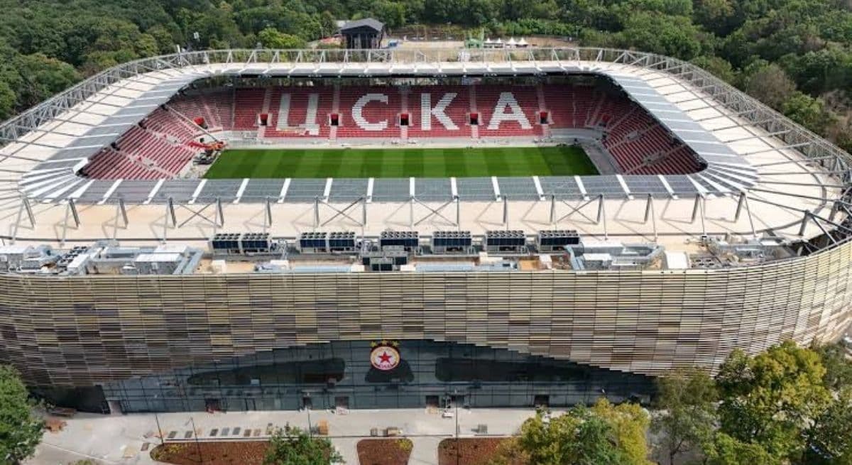 Обновеният стадион „Българска армия“ на ЦСКА