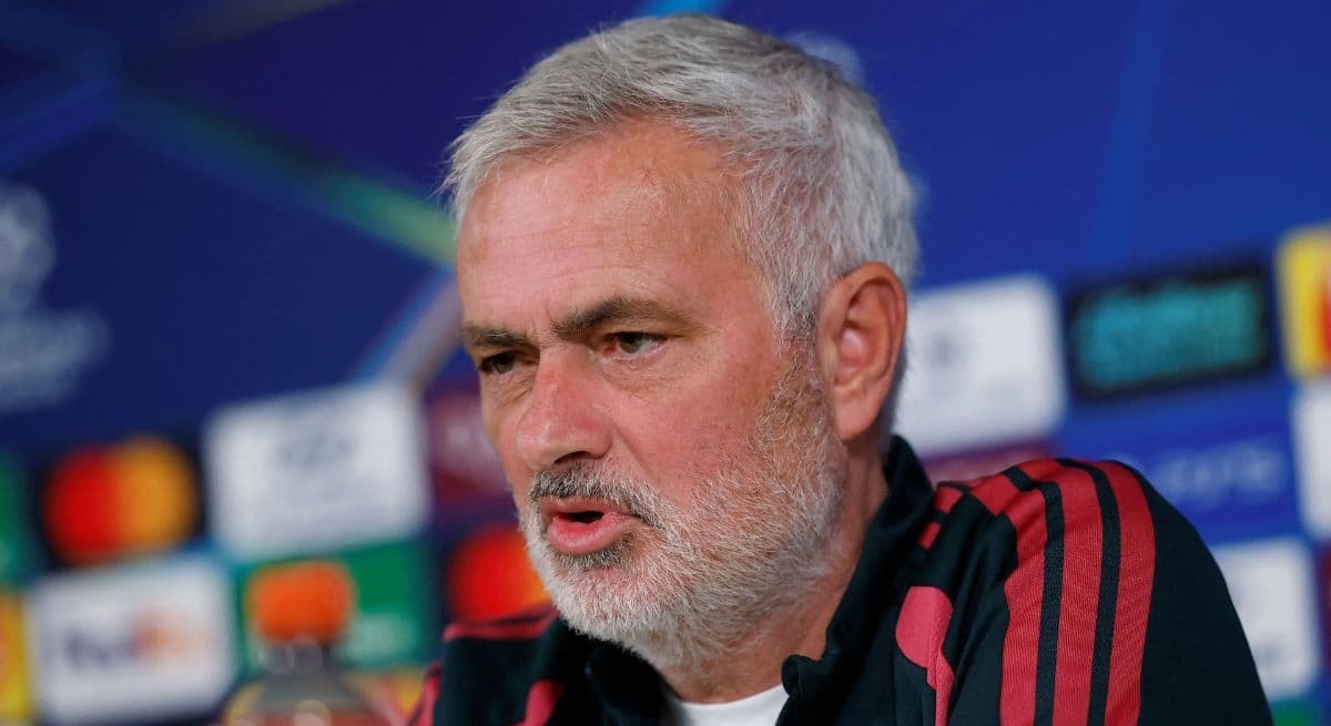 Жозе Моуриньо по време на мач на Реал Мадрид
